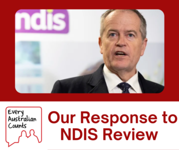 Our Response to NDIS Review social media tile