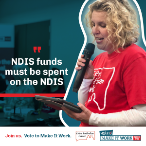 Sharegraphic - NDIS funds must be spent on the NDIS