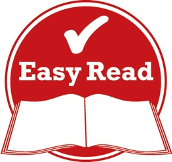 Easy read icon