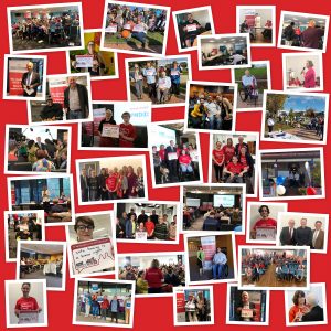 A montage of photos taken at National Day of Action events all over Australia on May 3 for Every Australian Counts.
