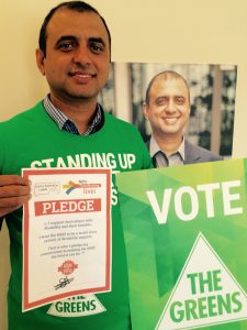 Muhammad Salman, Greens for Burt