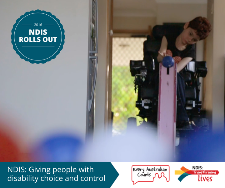 NDIS: Giving people with disability voice and control