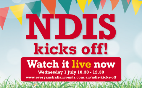 Watch the NDIS Kicks off event live now
