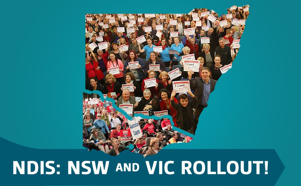 NSW and Victoria NDIS rollout announcement