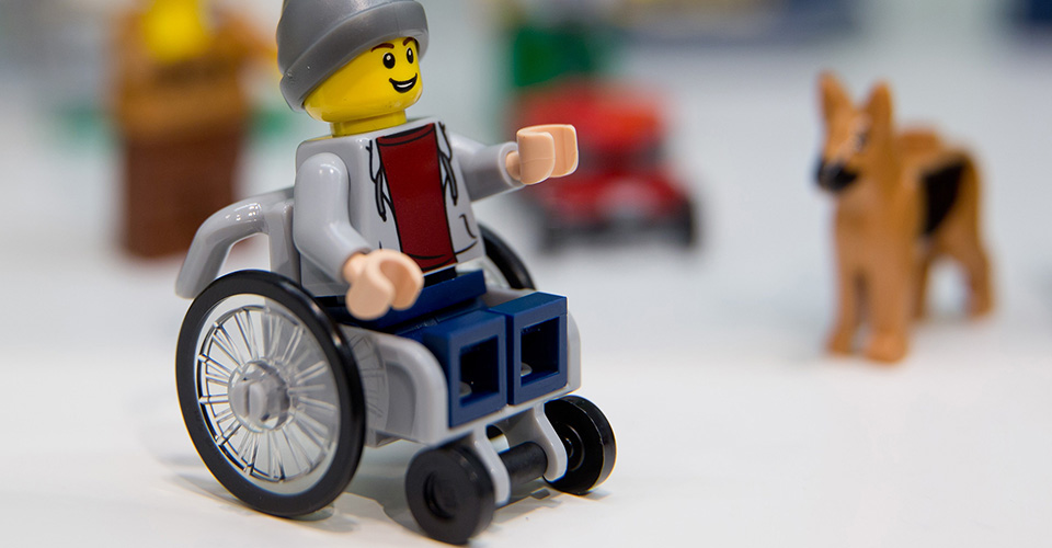 Lego’s wheelchair figure a ‘toy like me’