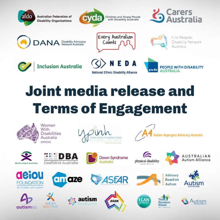 Joint media release and Terms of Engagement. 29 logos.