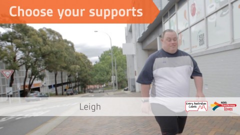 Leigh chooses his supports