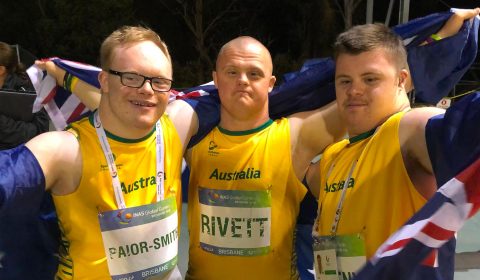 Three proud Australian Paralympians