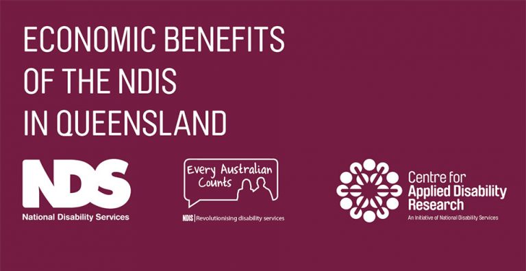 NDIS Economic Benefits QLD report