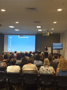 Image of Sean Fitzgerald, CEO of Awareness Technology Training speaking to an audience at the ACT Conference.
